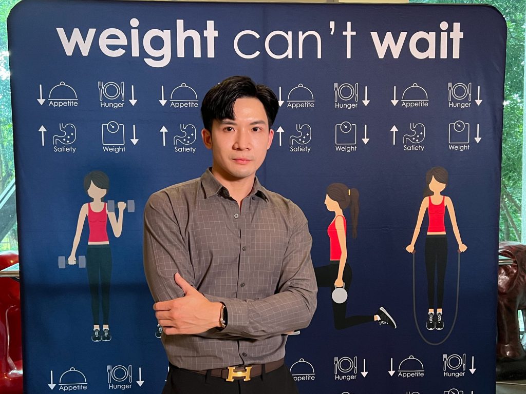คุณหมอนุ นพ.พิษณุ พูลสมบัติ แพทย์ประจำ Attitude Clinic ได้รับเชิญเข้าร่วมงานประชุม “Weight can’t wait” จัดโดยบริษัท Novo Nordisk