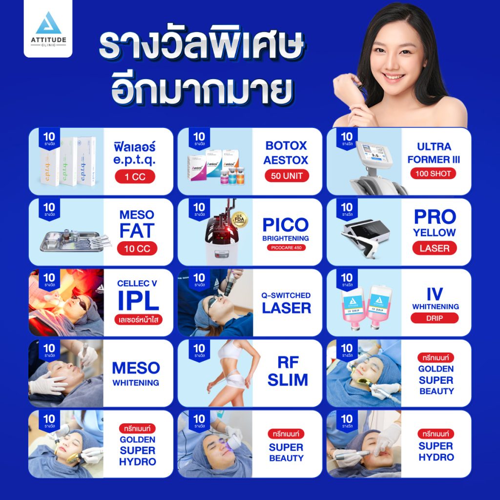 Attitude Clinic ฉลองยิ่งใหญ่ครบรอบ 4 ปี แจกหนัก แจกจริง iPhone14 สร้อยคอทองคำ และรางวัลพิเศษอีกมากมาย มูลค่ารวมกว่า 500,000 บาท จับรางวัลพร้อมกัน ในวันที่ 28 พ.ย.65 นี้