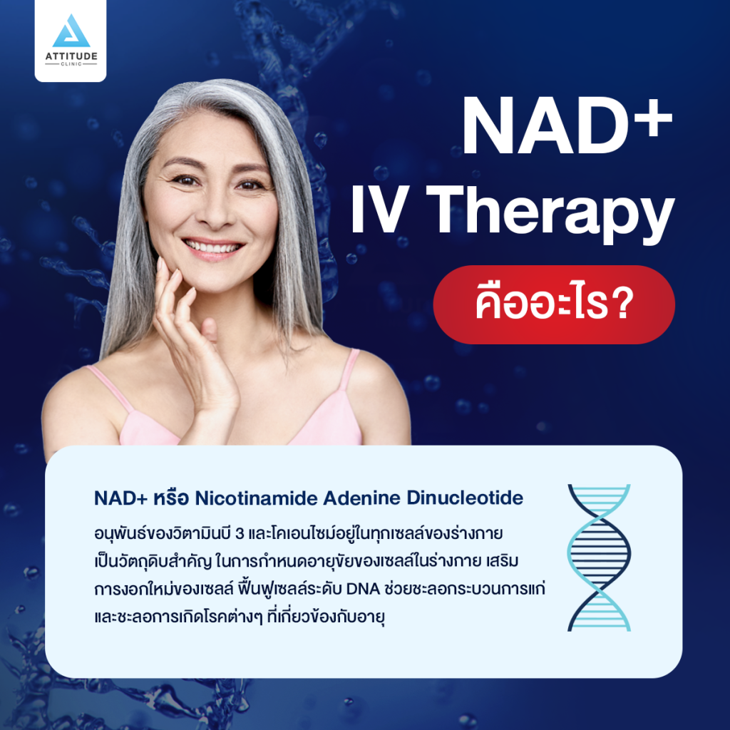 NAD+ ชะลอวัยต้านแก่