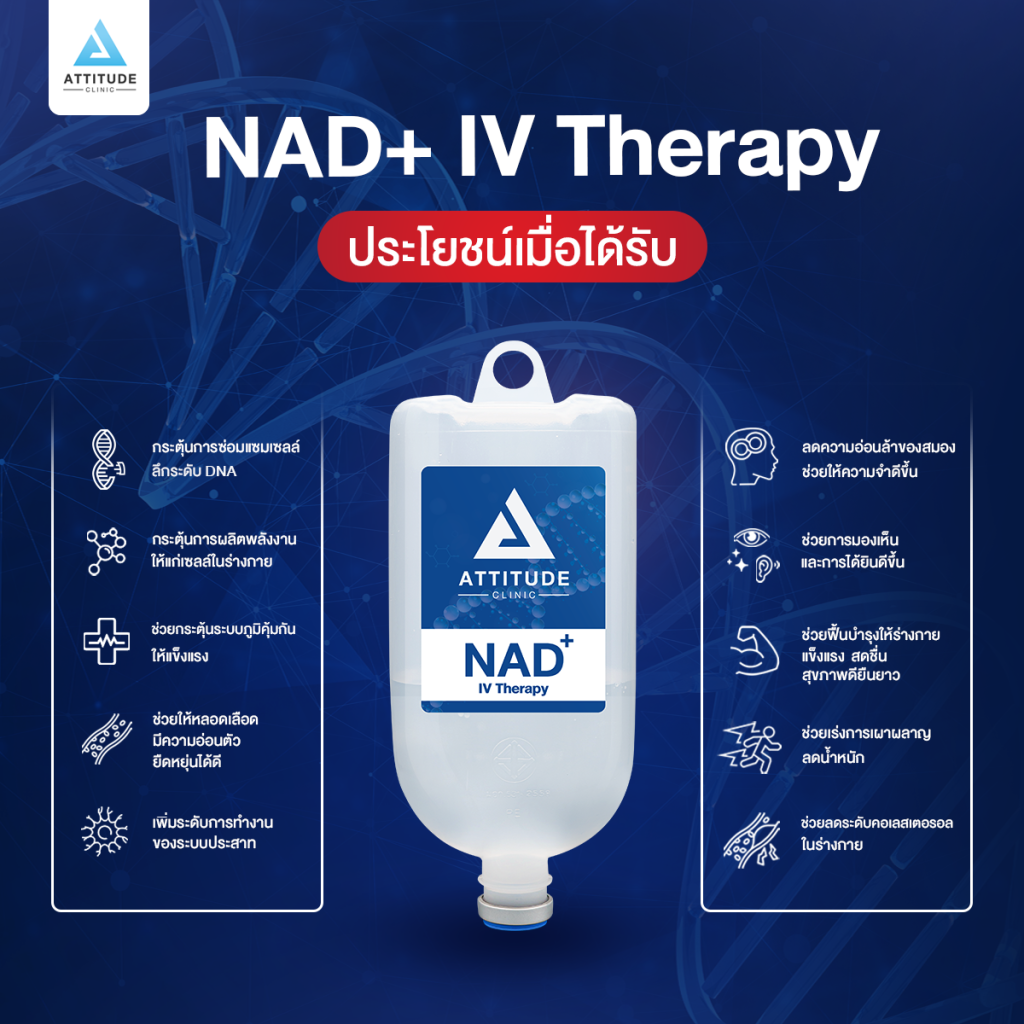 NAD+ ชะลอวัยต้านแก่