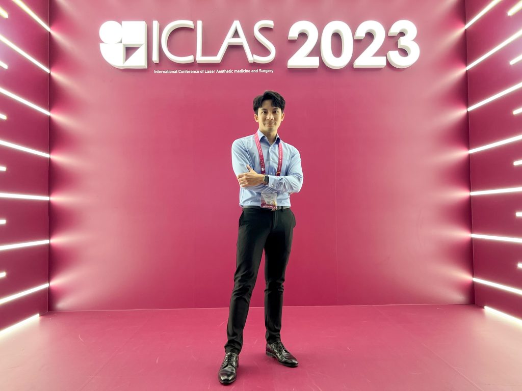 คุณหมอนุ ร่วมงานประชุมวิชาการ ICLAS2023 : 2nd International Conference of Laser, Aesthetic Medicine and Surgery (ICLAS) 