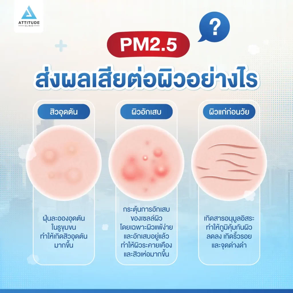 รู้หรือไม่ ⁉️ PM2.5 ทำให้เกิดสิวได้เหมือนกัน แอททิจูดพาหาคำตอบ ว่าทำไมเวลาฝุ่นเยอะสิวถึงได้กระหน่ำขึ้นรัวๆ เหมือนโกรธใครมา