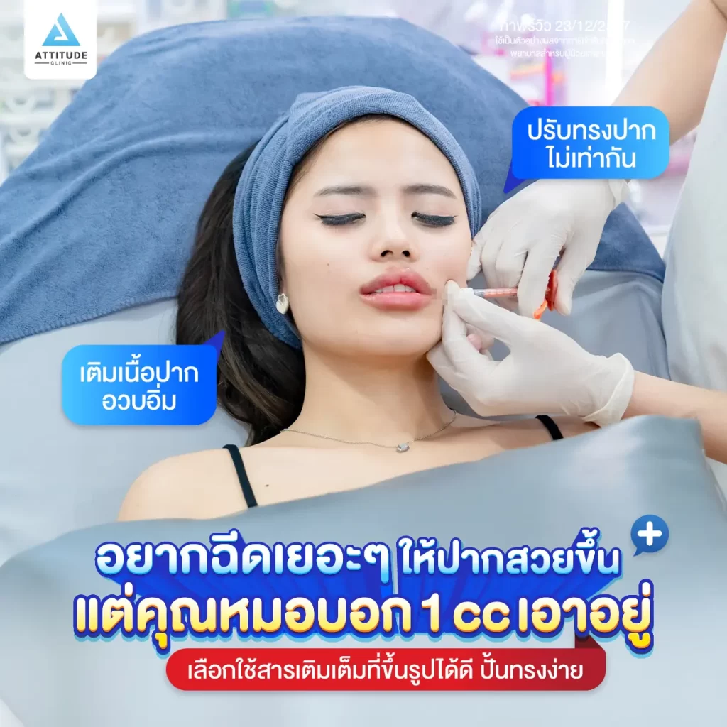 ซัมเมอร์นี้หน้าต้องพร้อม ขอเติมปากสวย น่าจุ๊บด้วยโปรแกรมฉีดฟิลเลอร์ปาก