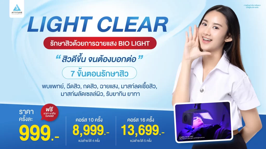 เป็นสิวทำไมต้องทน โปรโมชั่นรักษาสิวงบ 999.- ก็สิวหายได้
