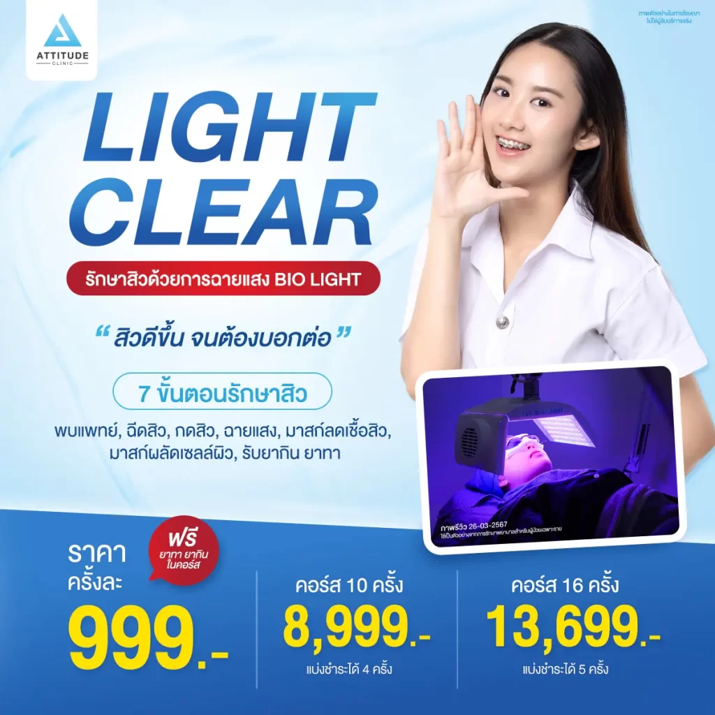 เป็นสิวทำไมต้องทน โปรโมชั่นรักษาสิวงบ 999.- ก็สิวหายได้