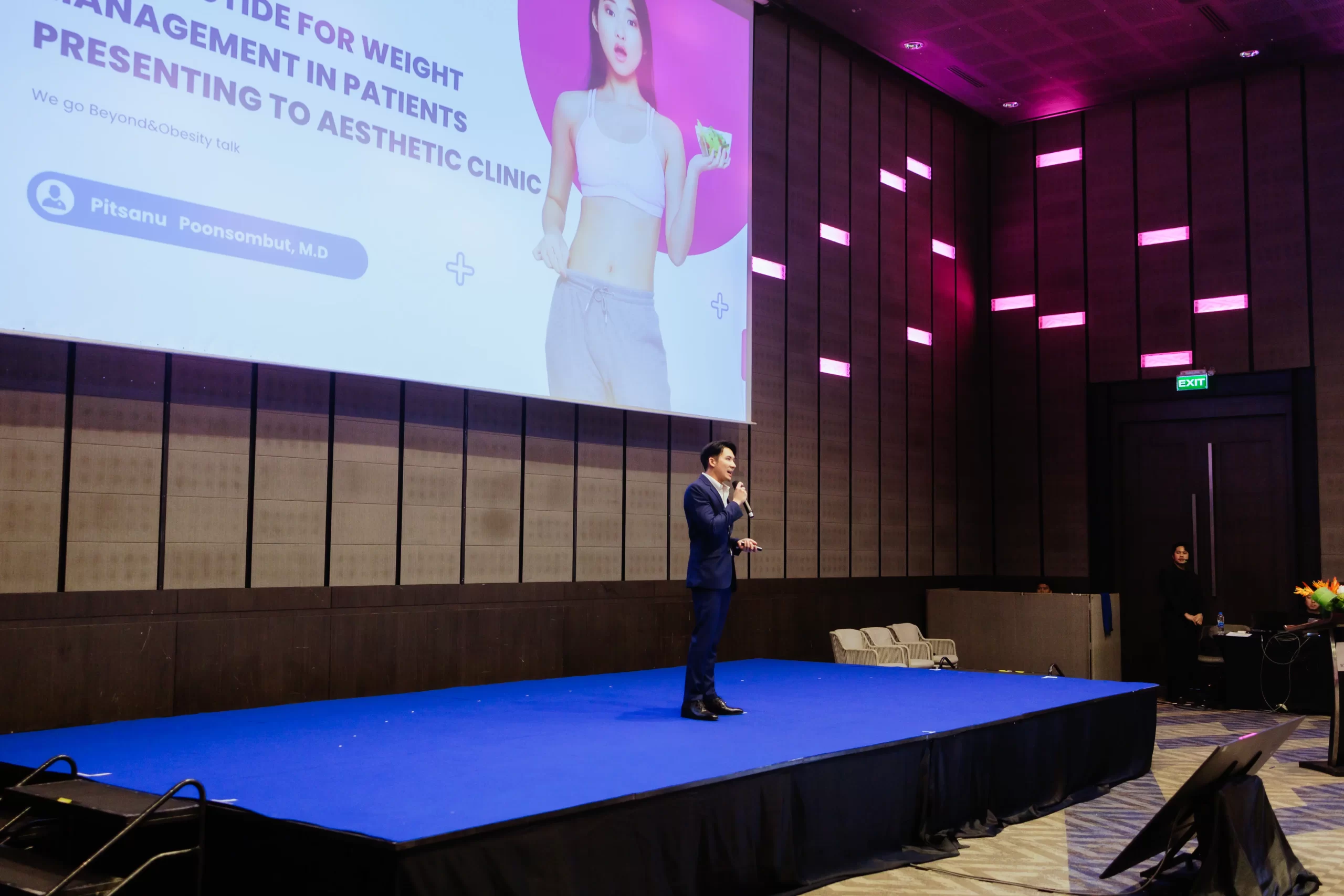 คุณหมอนุ ได้รับเชิญบรรยายและร่วมงาน WE GO BEYOND : SELECT THE STEP to Achieve Sustainable Weight Loss ร่วมถ่ายทอดและแลกเปลี่ยนองค์ความรู้เรื่องการลดน้ำหนักอย่างยั่งยืน