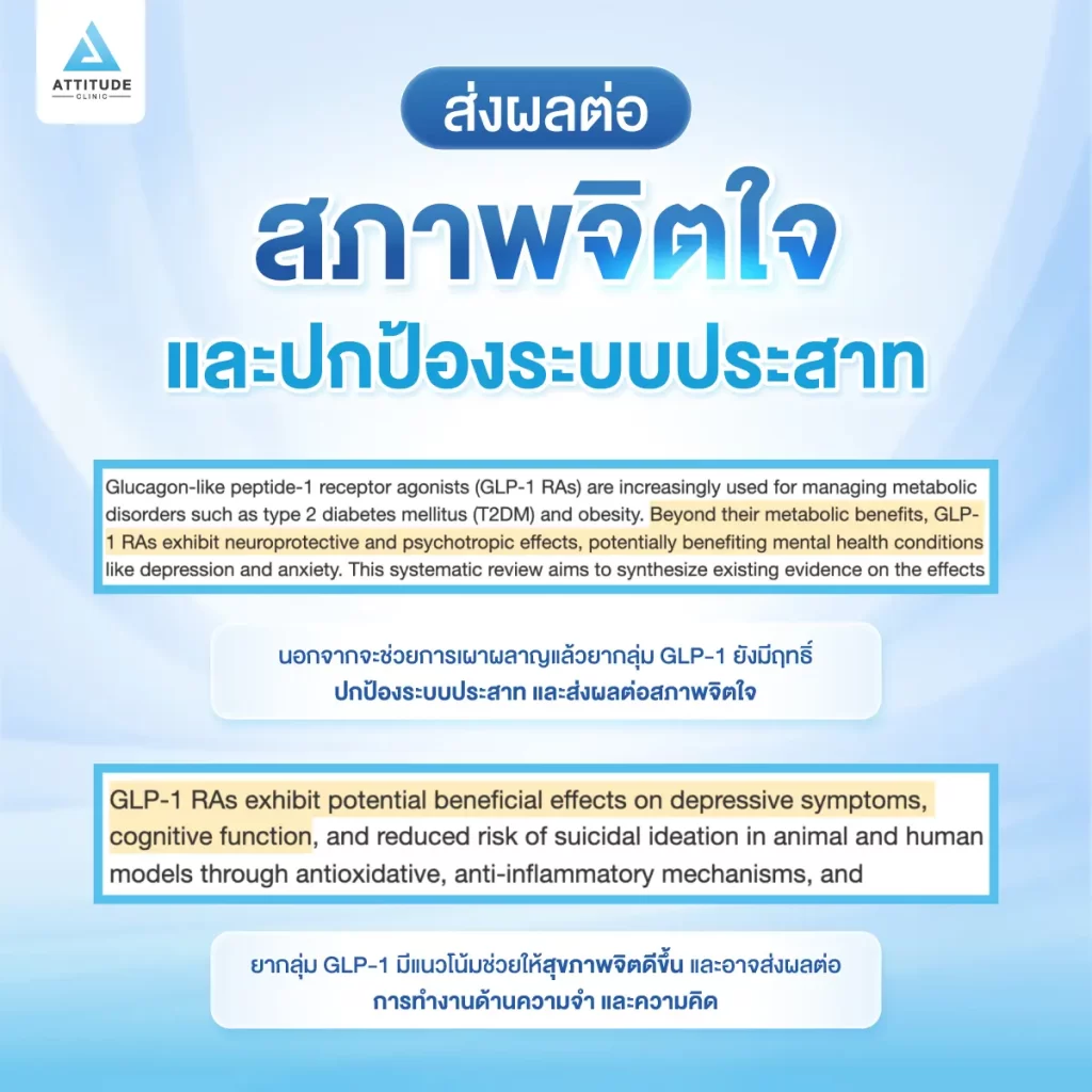 รู้มั้ยว่า… เปปไทด์คุมหิว ส่งผลดีต่อสุขภาพจิต