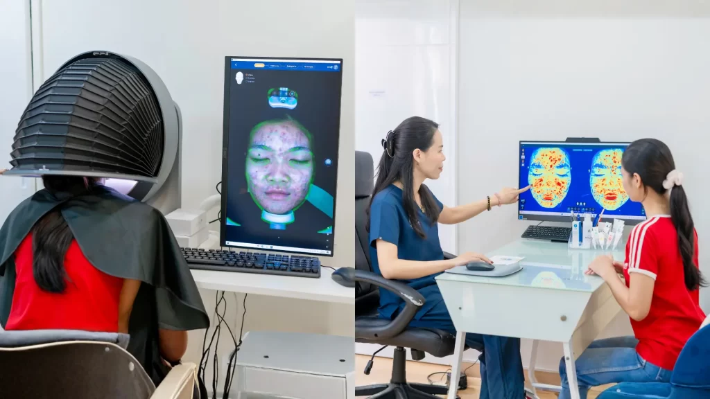 รู้ปัญหาผิวก่อน…แล้วค่อยเลือก “คู่ที่ใช่” ด้วยเครื่องสแกนหน้า 3D