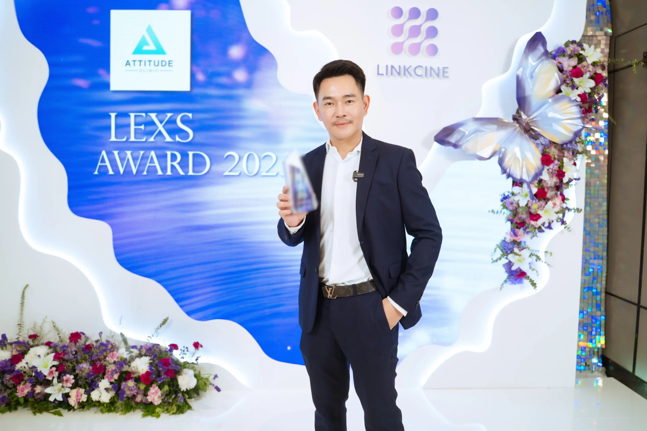 ATTITUDE CLINIC ได้รับเชิญจากบริษัท Linkcine เข้าร่วมงานรับรางวัล LEXS AWARD 2026