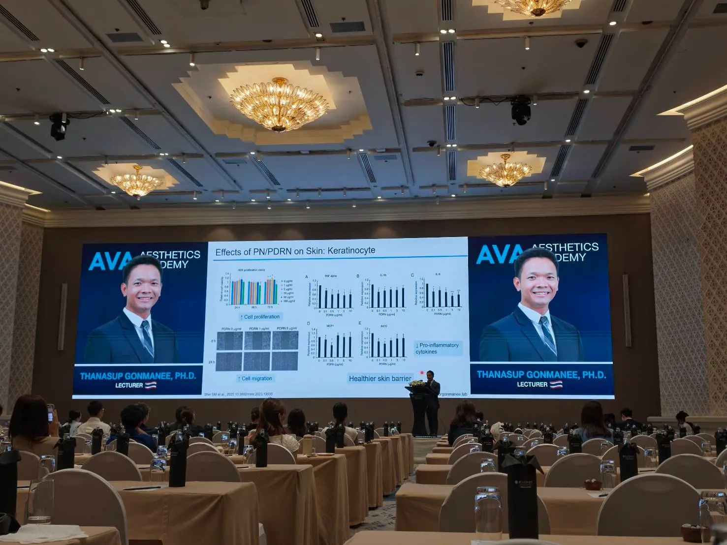 เก็บตกบรรยากาศสุด Exclusive คุณหมอนุ เข้าร่วมงาน AVA Aesthetics Academy 2026