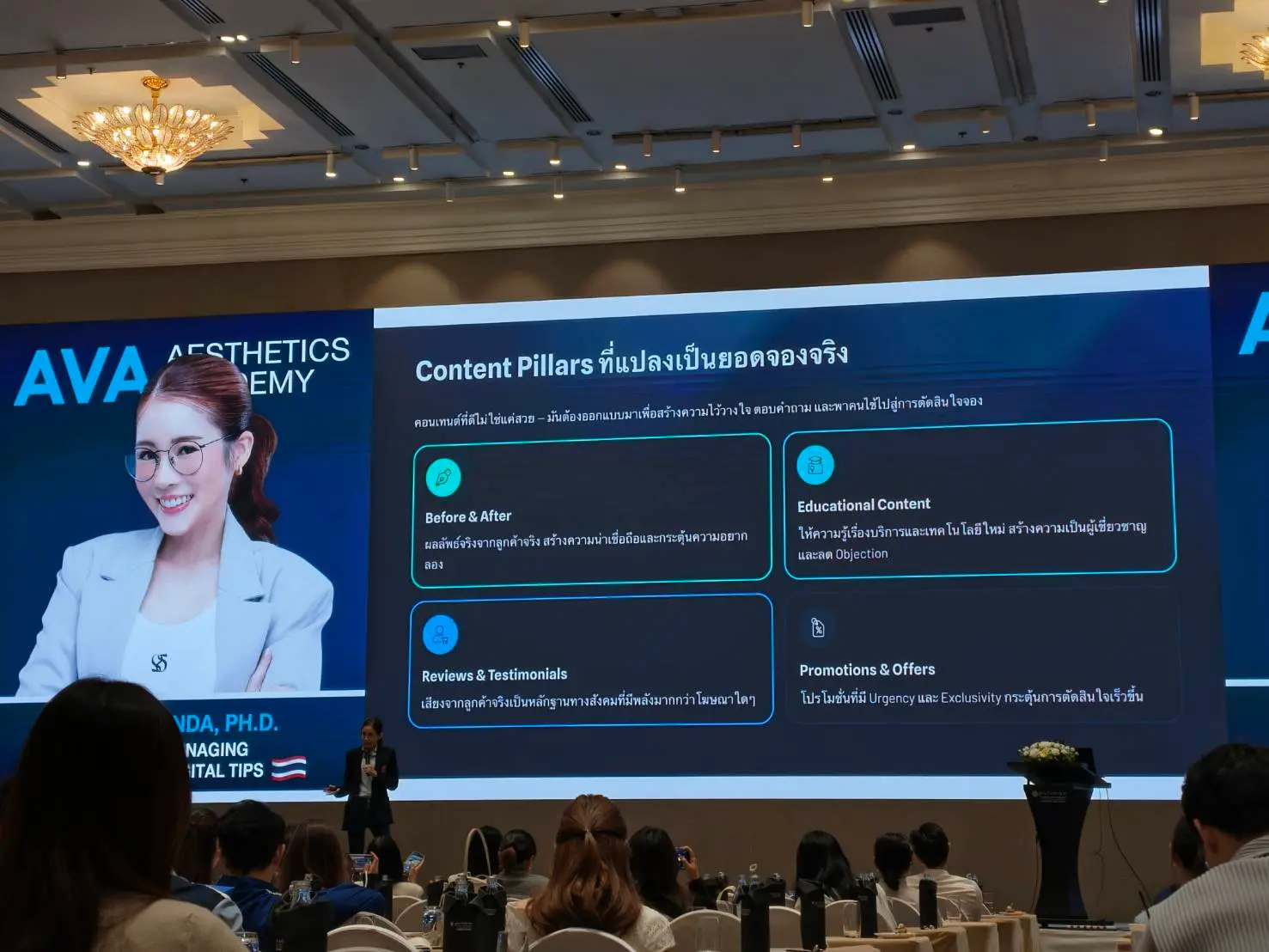 เก็บตกบรรยากาศสุด Exclusive คุณหมอนุ เข้าร่วมงาน AVA Aesthetics Academy 2026
