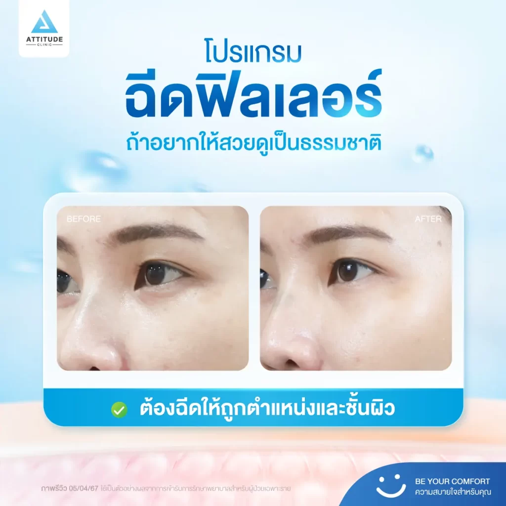 โปรแกรมฉีดฟิลเลอร์ถึงจะใช้ยี่ห้อดี ก็ทำหน้าพังได้!