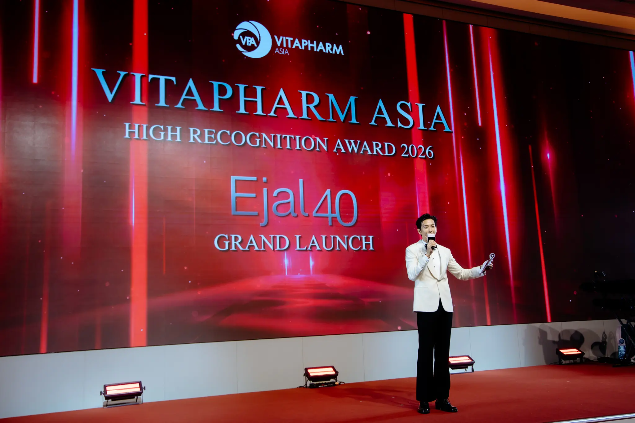 เก็บตกบรรยากาศสุด Exclusive บอสตี๋ และคุณหมอนุ ได้รับเกียรติเข้าร่วมงาน VITAPHARM ASIA AWARDS CEREMONY 2026 & Ejal40 GRAND LAUNCH