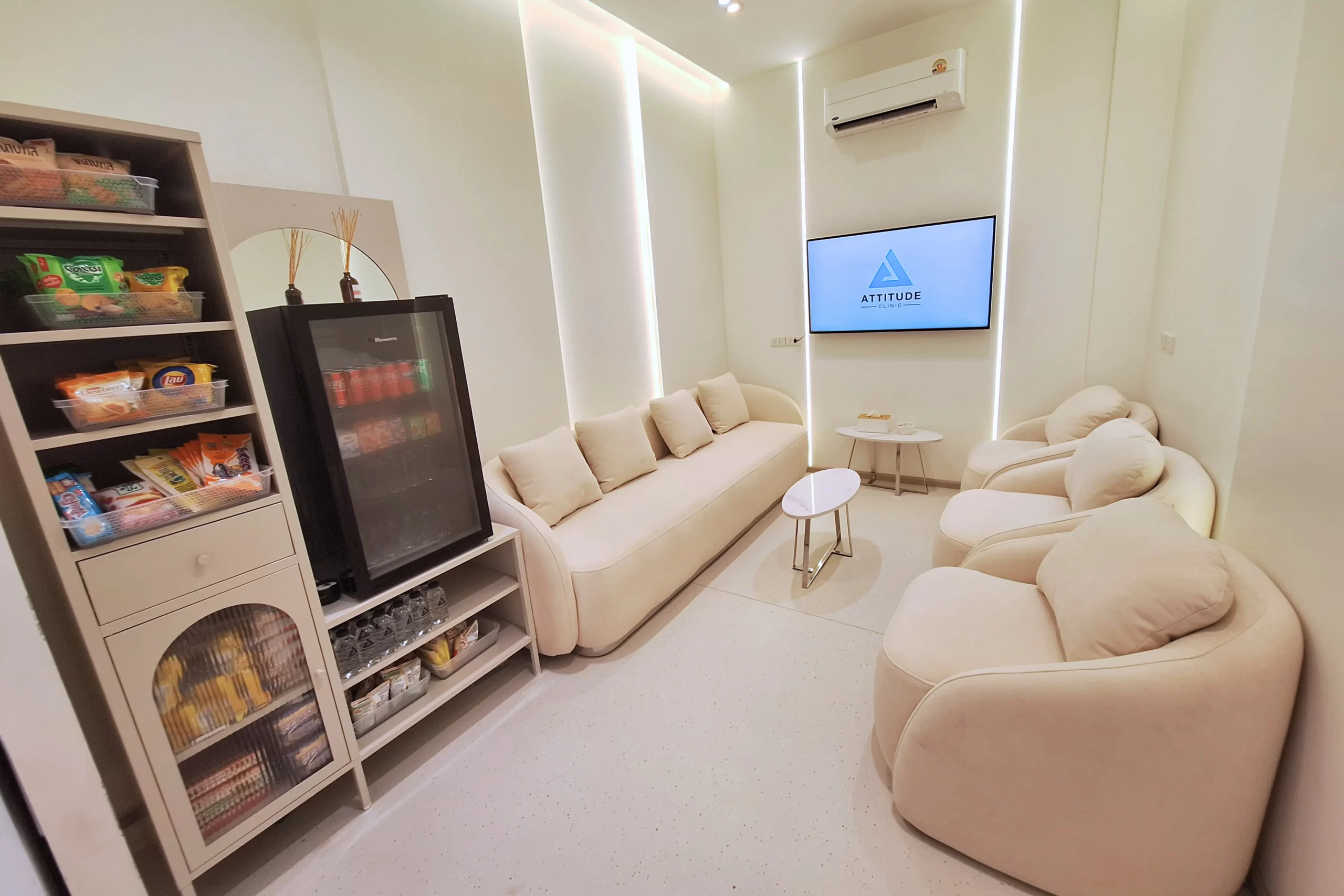 ให้ทุกการมาใช้บริการ เป็นช่วงเวลาที่สบายใจยิ่งขึ้นกับ Attitude Lounge