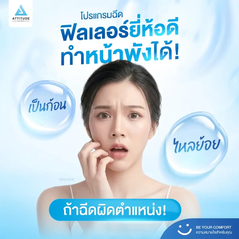 โปรแกรมฉีดฟิลเลอร์ถึงจะใช้ยี่ห้อดี ก็ทำหน้าพังได้!