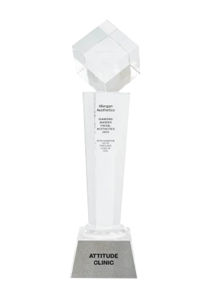 รางวัล Diamond Awards Facial Aesthetics 2022 by Allergan