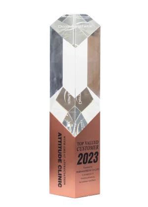 รางวัล Top Valued Costomer 2023 by DermAesthetic